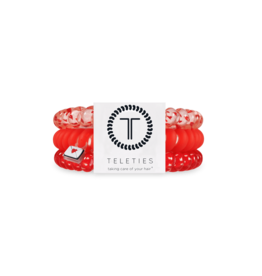 Teleties Small Teleties - Valentine's Collection - 3 Pack Hair Coils