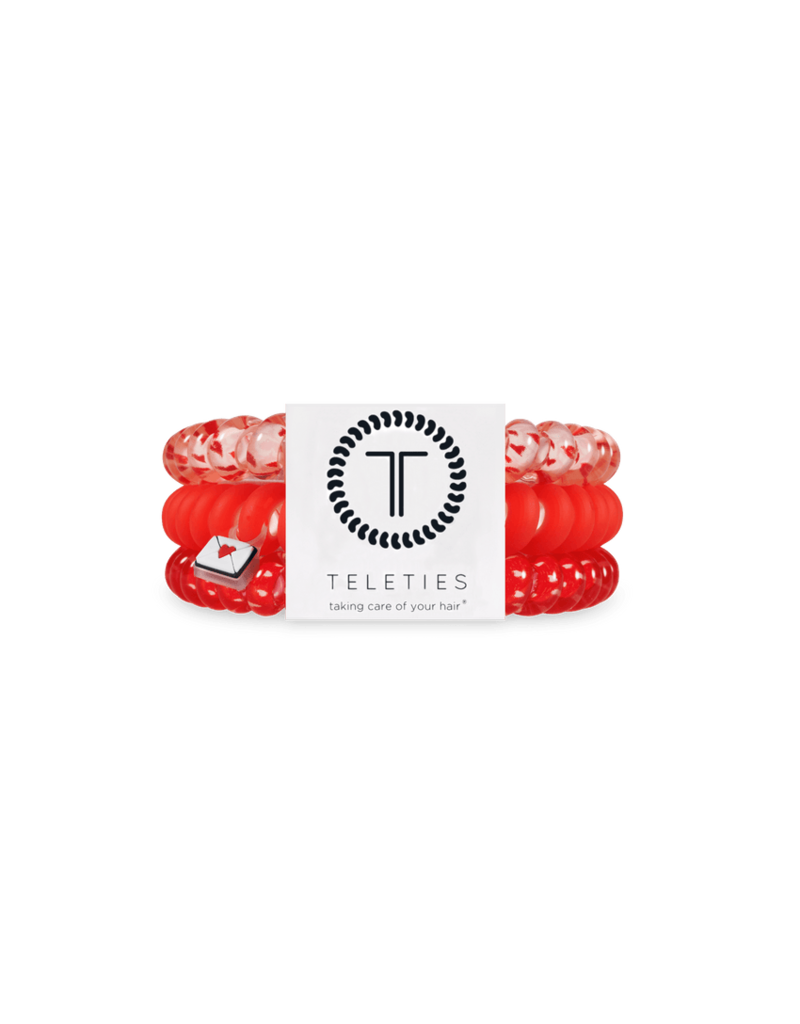 Teleties Small Teleties - Valentine's Collection - 3 Pack Hair Coils