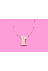 Taylor Elliott Designs Pearl Confetti Letter Necklace