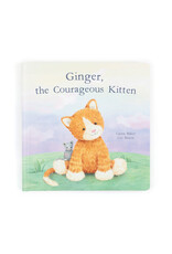 Jellycat Ginger, The Courageous Kitten Book