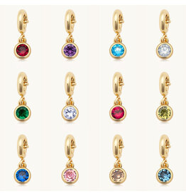 Little Words Project LWP Birthstone Charm Gold