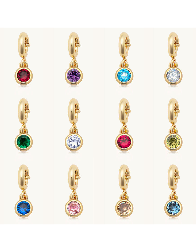 Little Words Project LWP Birthstone Charm Gold