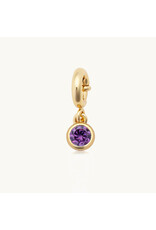 Little Words Project LWP Birthstone Charm Gold