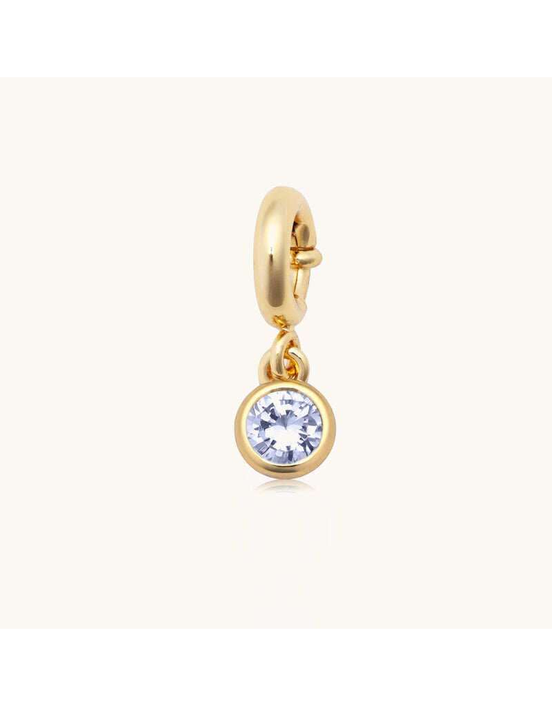 Little Words Project LWP Birthstone Charm Gold
