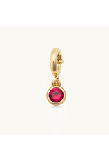Little Words Project LWP Birthstone Charm Gold