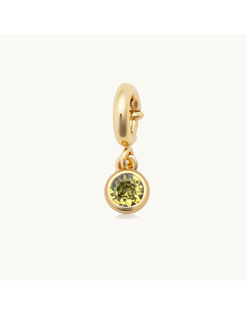 Little Words Project LWP Birthstone Charm Gold