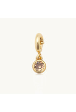 Little Words Project LWP Birthstone Charm Gold