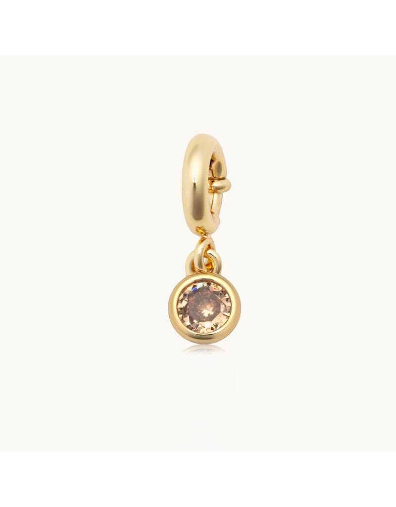 Little Words Project LWP Birthstone Charm Gold