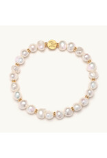 Little Words Project Base Bracelet Water Pearl Clamshell