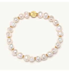 Little Words Project Base Bracelet Water Pearl Clamshell