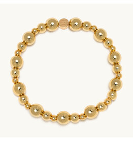 Little Words Project Base Bracelet Gold Bubbles