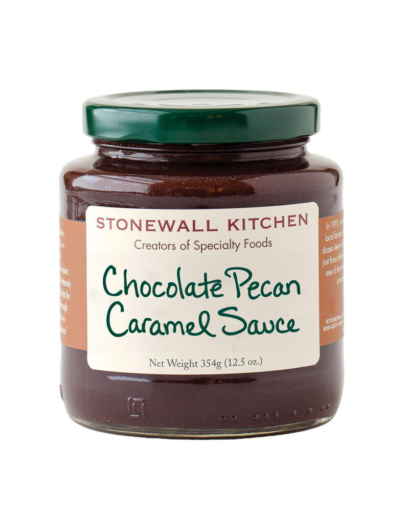Stonewall Kitchen Chocolate Pecan Caramel Sauce 12.25 oz