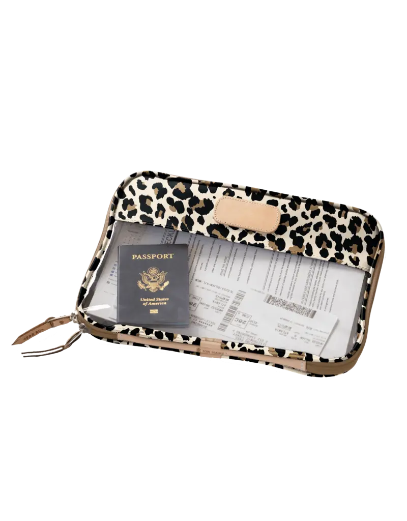 Jon Hart Design Clear Folio - Coated Canvas