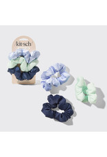 Kitsch Recycled Fabric Cloud Scrunchies 3pc Set