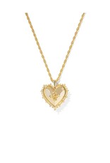 Kendra Scott Mallory Rose Locket Necklace