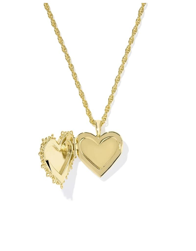 Kendra Scott Mallory Rose Locket Necklace
