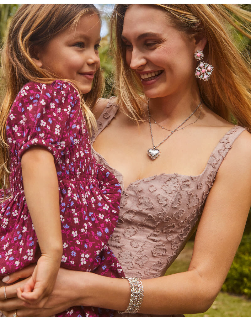 Kendra Scott Mallory Rose Locket Necklace