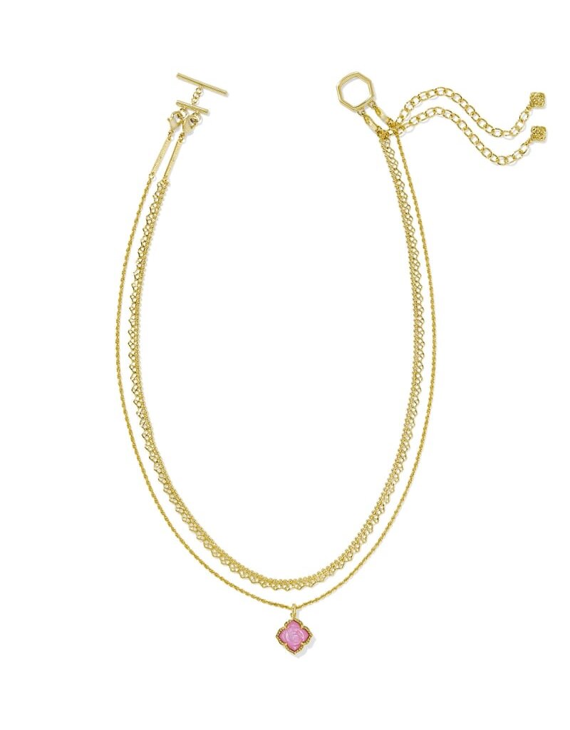 Kendra Scott Mallory Rose Multi Strand Necklace