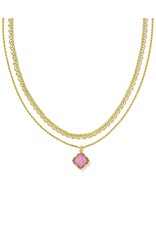 Kendra Scott Mallory Rose Multi Strand Necklace