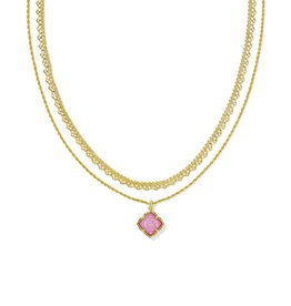 Kendra Scott Mallory Rose Multi Strand Necklace