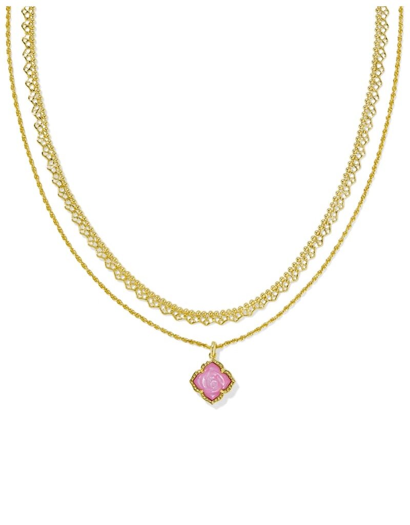 Kendra Scott Mallory Rose Multi Strand Necklace
