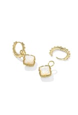Kendra Scott Mallory Rose Huggie Earring