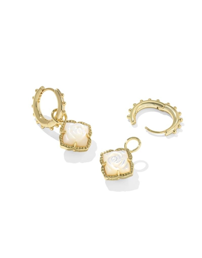 Kendra Scott Mallory Rose Huggie Earring