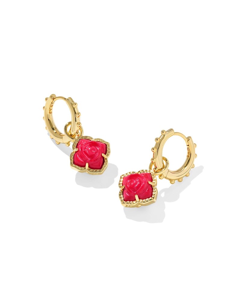 Kendra Scott Mallory Rose Huggie Earring