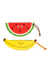 Kikkerland Kidoki Wooden Fruit Harmonica