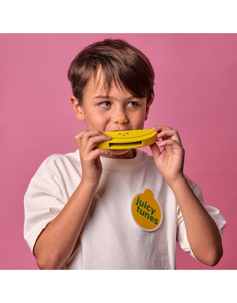 Kikkerland Kidoki Wooden Fruit Harmonica