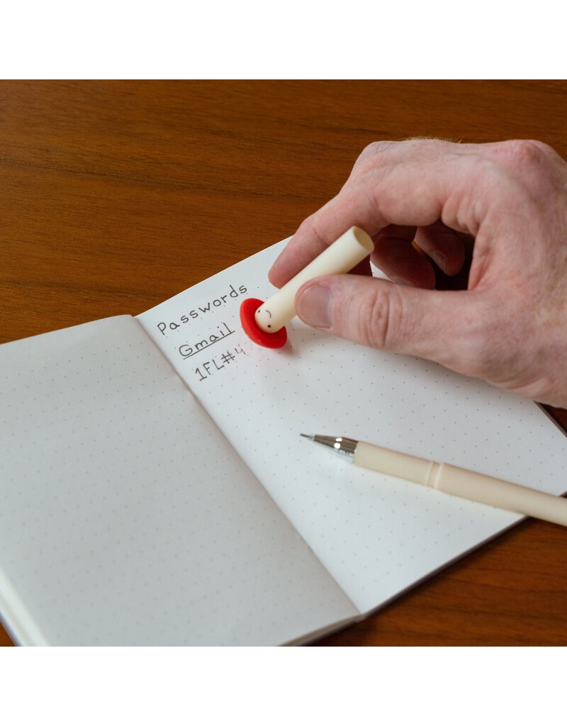 Kikkerland Erasable  Mushroom Pen