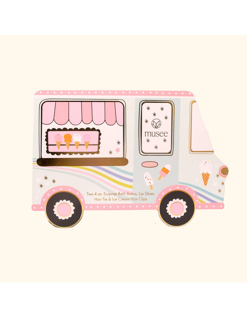 Musee Ice Cream Truck Bath Balm & Accessory Set