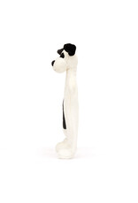 Jellycat Bashful Black and Cream Puppy Comforter