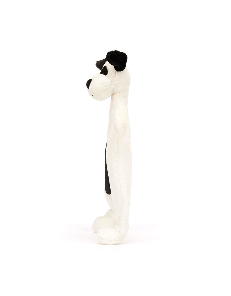 Jellycat Bashful Black and Cream Puppy Comforter
