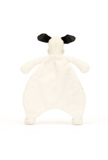 Jellycat Bashful Black and Cream Puppy Comforter