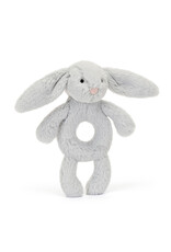 Jellycat Bashful Silver (Grey) Ring Rattle