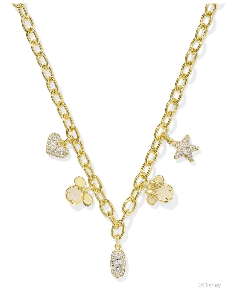 Kendra Scott Mickey Minnie Charm Necklace