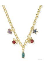 Kendra Scott Mickey Minnie Charm Necklace