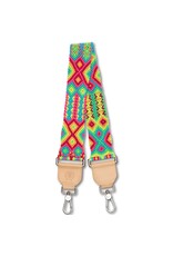 Consuela Wide Woven Shoulder Strap