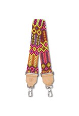 Consuela Wide Woven Shoulder Strap