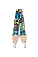 Consuela Wide Woven Shoulder Strap