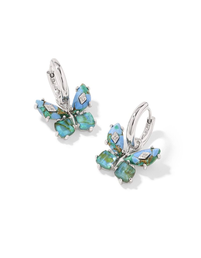 Kendra Scott Bianca Butterfly Huggie Earring