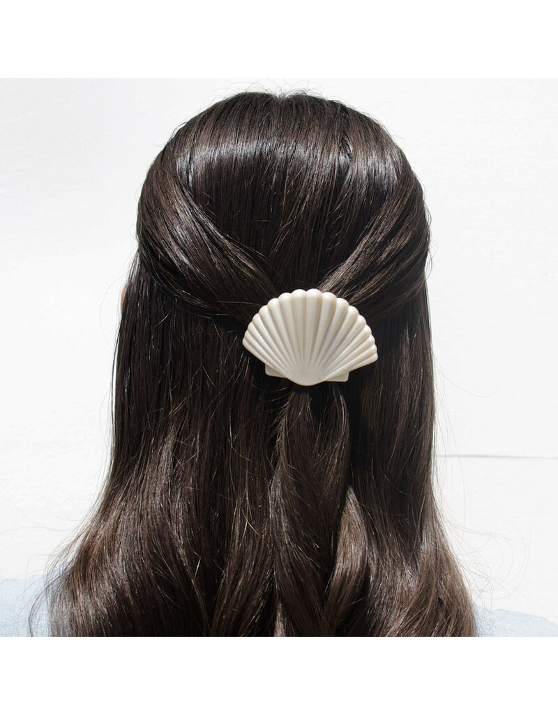Teleties Teleties Flat Shell Hair Clip - Tiny