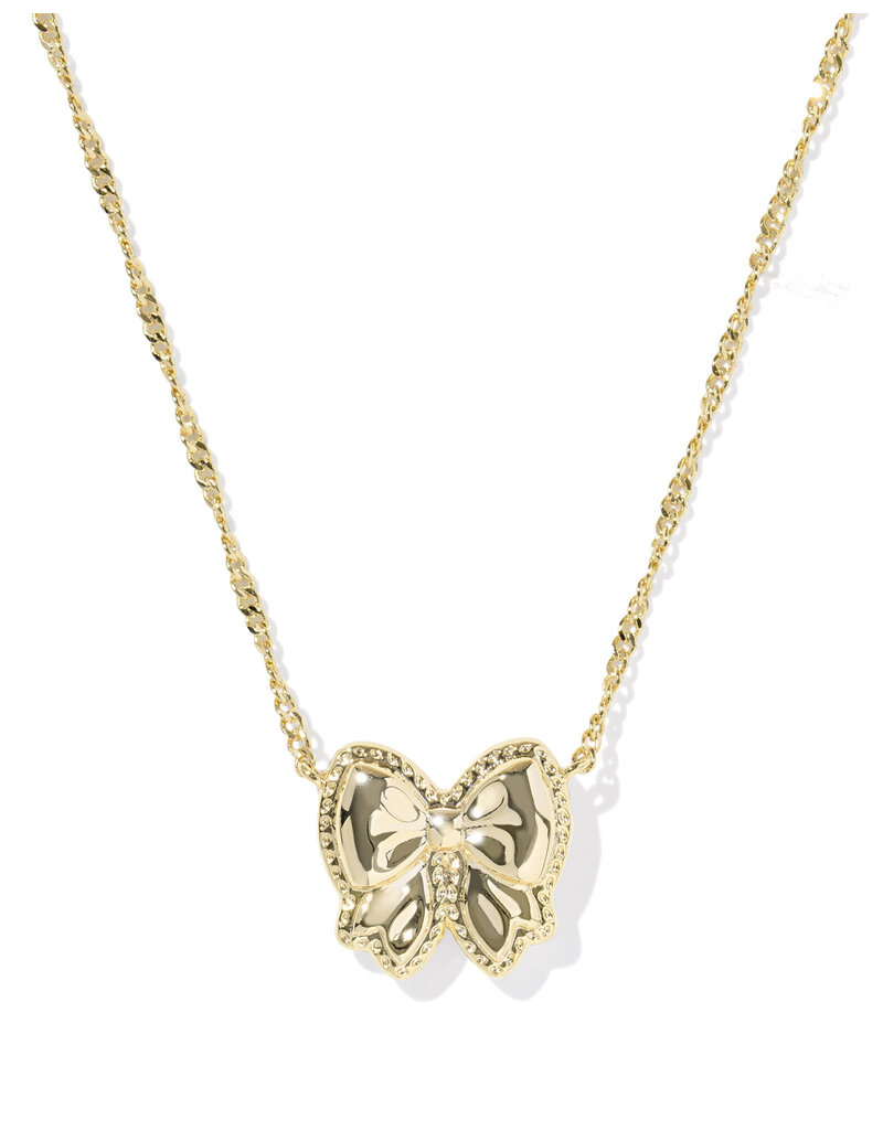 Kendra Scott Haley Bow Short Pendant Necklace