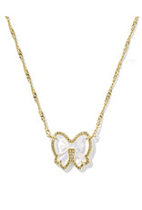 Kendra Scott Haley Bow Short Pendant Necklace