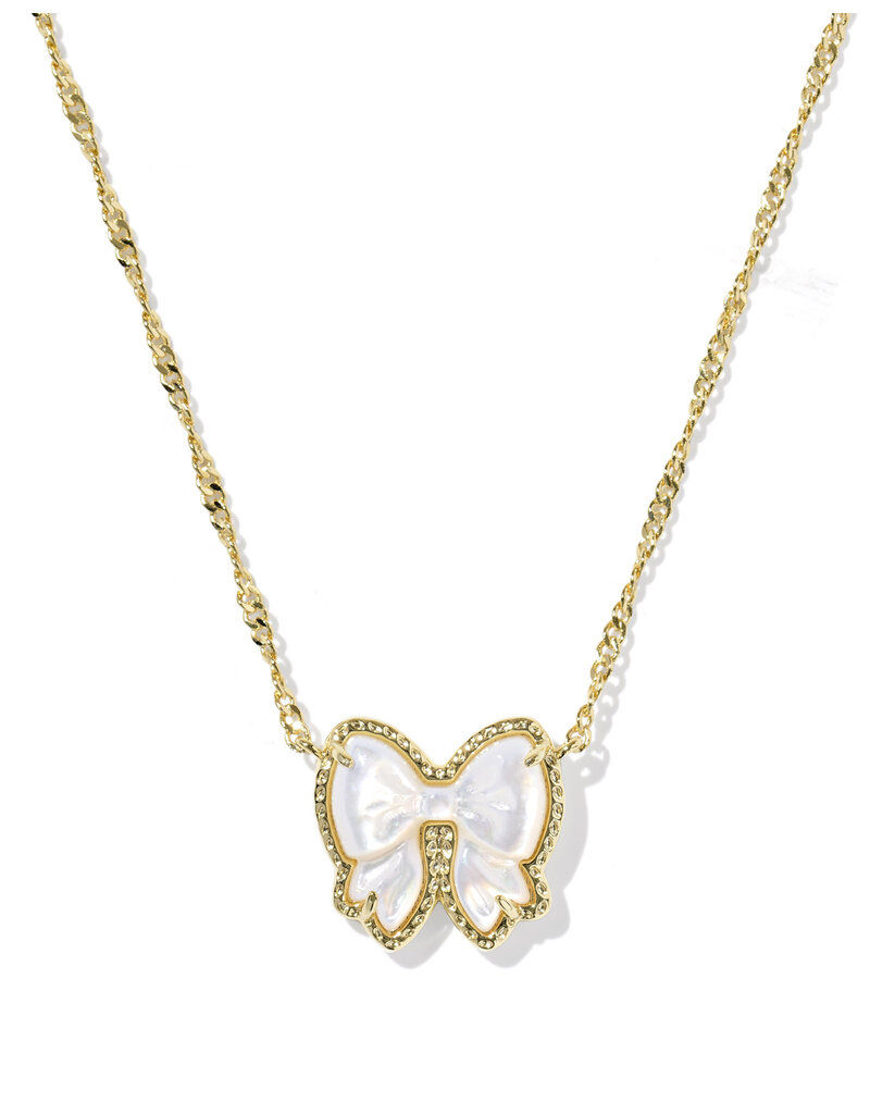 Kendra Scott Haley Bow Short Pendant Necklace