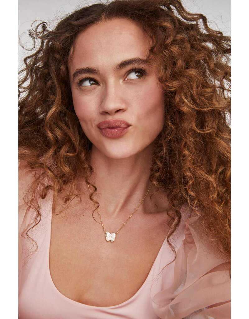 Kendra Scott Haley Bow Short Pendant Necklace