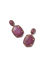 Kendra Scott Daphne Enamel Frame Drop Earring