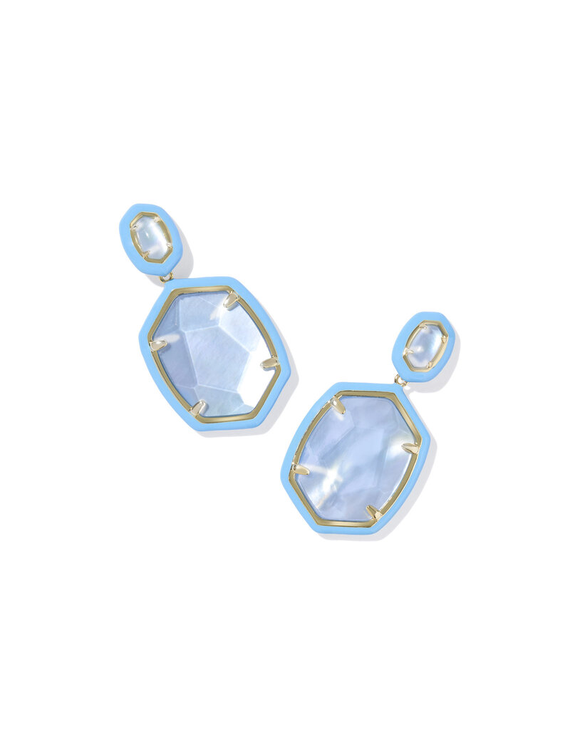 Kendra Scott Daphne Enamel Frame Drop Earring