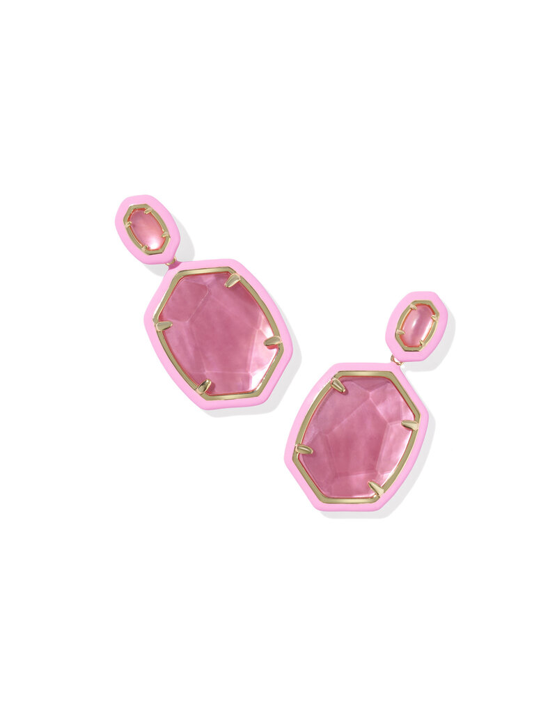 Kendra Scott Daphne Enamel Frame Drop Earring